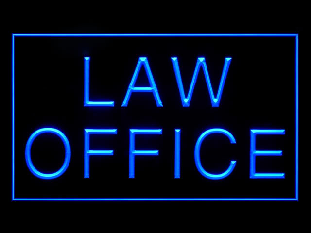 Law Office Consultant Bar Beer Neon Light Sign