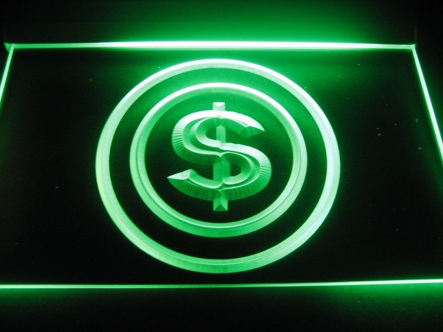 ATM Money LED Light Sign [ATM Money Light Sign] $49.95 : ShackSign.com - Custom LED Neon Light Signs