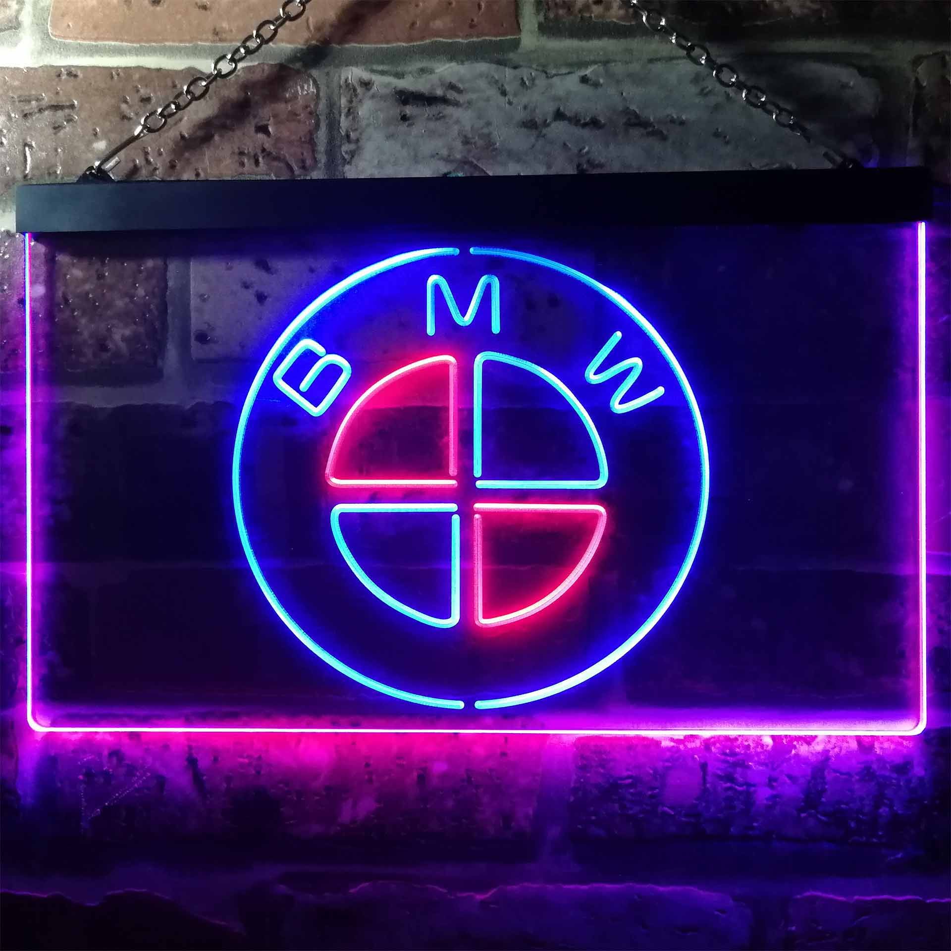 St Louis Blues Round Logo Neon-Like LED Sign