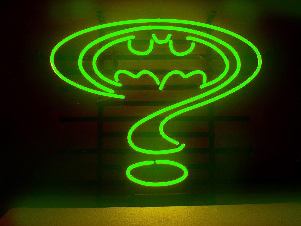 Batman Forever Logo Green Neon Sign [Batman Forever Logo Green Neon S] -  $ :  - Custom LED Neon Light Signs