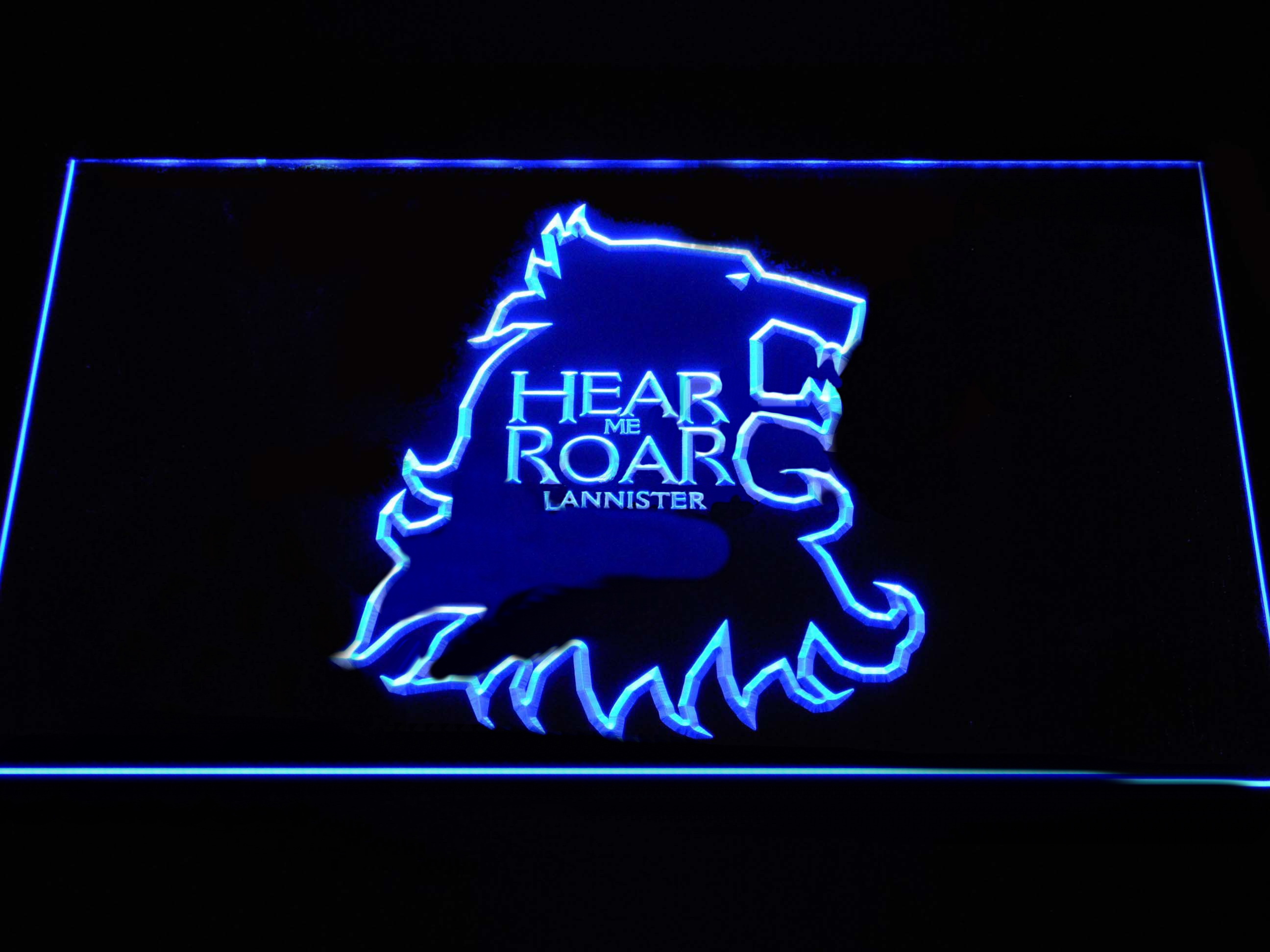 game of thrones neon sign