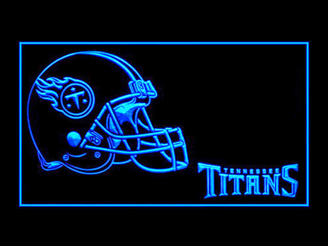 Tennessee Titans Helmet Shop Neon Light Sign