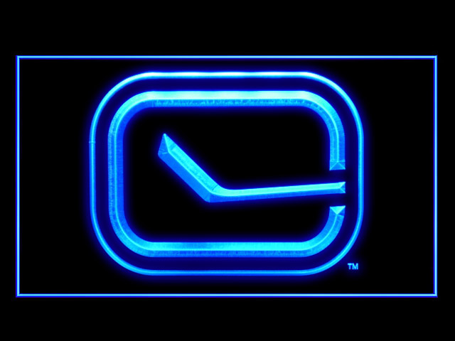 Vancouver Canucks Hockey Shop Neon Light Sign