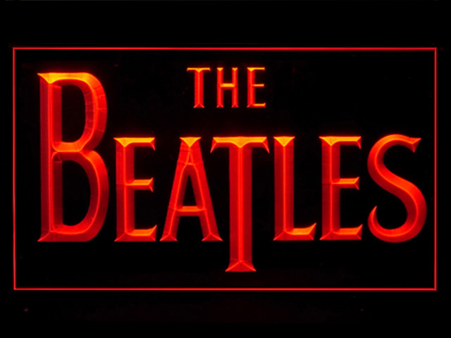 The Beatles Band Display Led Light Sign