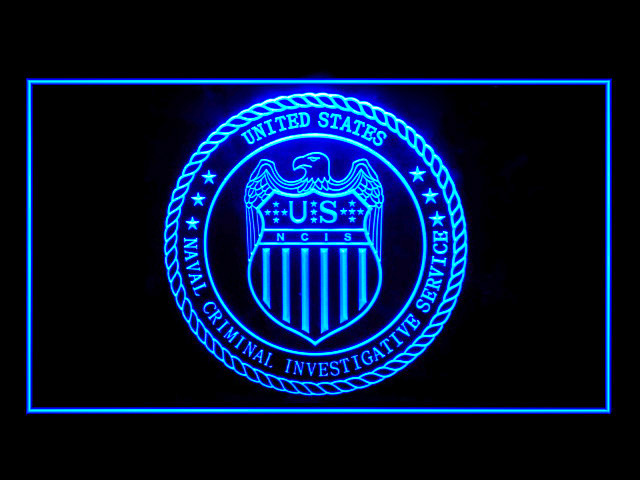 NCIS Naval Criminal Investigative Service Neon Light Sign
