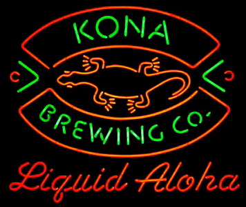 kona brewing neon