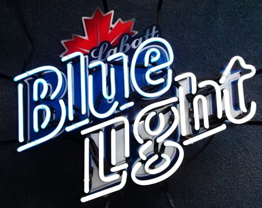 Vivid Sign New Labatt Blue Bills Beer Cute Super Bright Vivid LED Neon Sign  Lamp 10