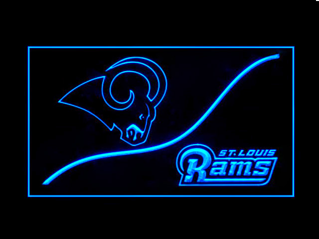 St. Louis Rams Cool Display Shop Neon Light Sign [St. Louis Rams