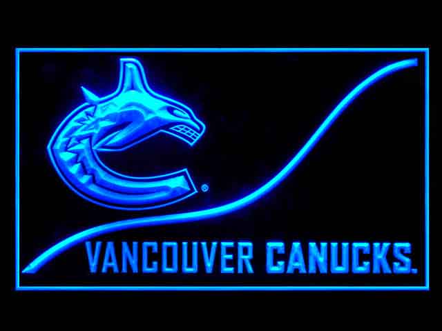 Vancouver Canucks Cool Display Shop Neon Light Sign