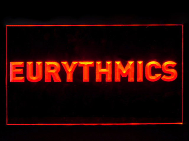 Eurythmics Lennox Stewart Display Led Light Sign