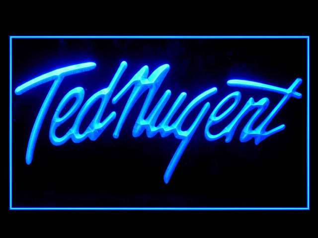 Ted Nugent Display Led Light Sign