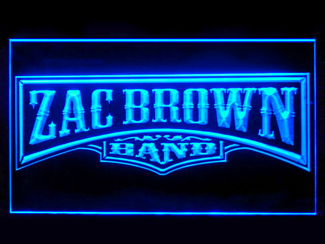 Zac Brown Display Led Light Sign