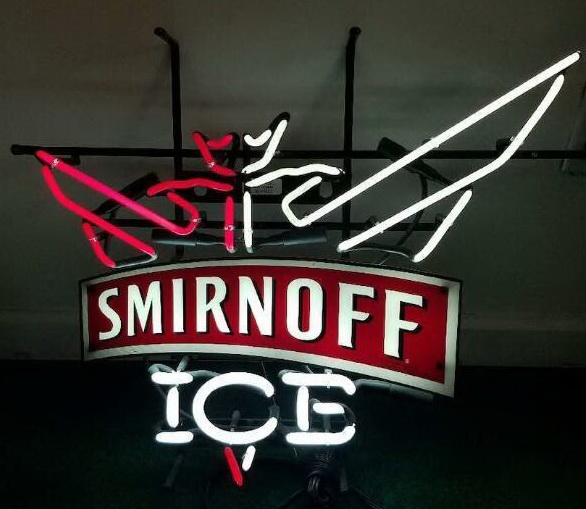 smirnoff light up sign