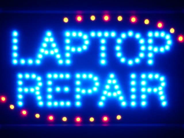 Laptop Repair LED Neon Light Sign Whiteboard