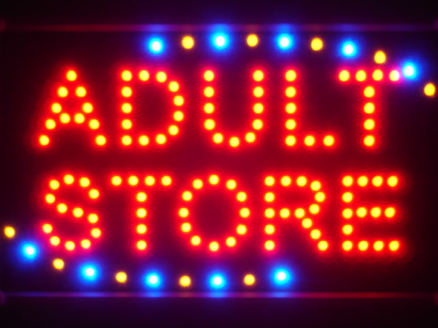 Adult Store Shop Neon Light Sign WhiteBoard